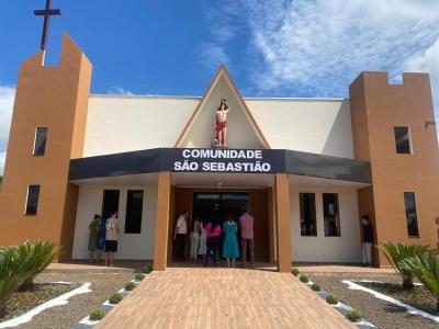 Festa em Louvor a São Sebastião em Campo do Bugre Marcou Encerramento do Ciclo do Padre Edinaldo Mendes